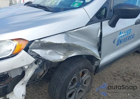 2018 Ford Ecosport S from USA, damaged, VIN MAJ3P1RE3JC223961